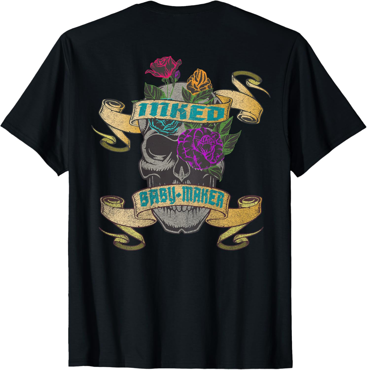 Inked and Baby-Maker Tattoo Backside Design Family Apparel | High Search Volume | Must-Have Style