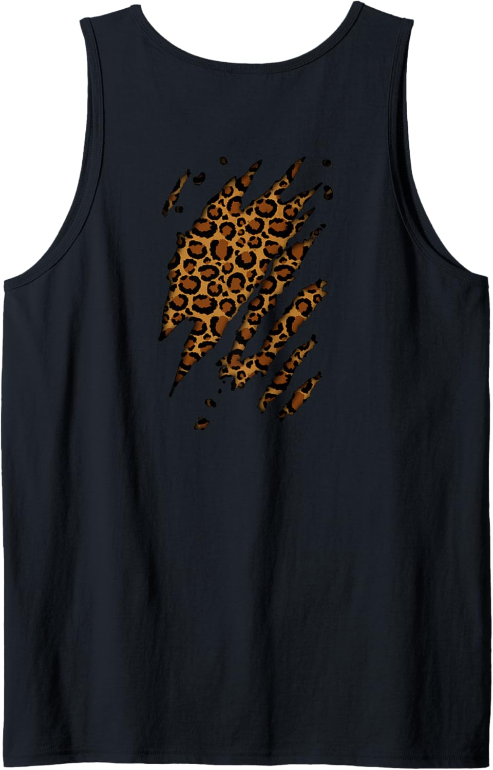Leopard Cheetah Animal Print Day Tee Ripped Claws Back Print Tank Top Tank Top Viral TikTok Find Gift Ready