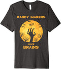 Candy Makers Love Brains Funny Halloween Candy Maker Premium Apparel | US Viral Style | Aesthetic Fit