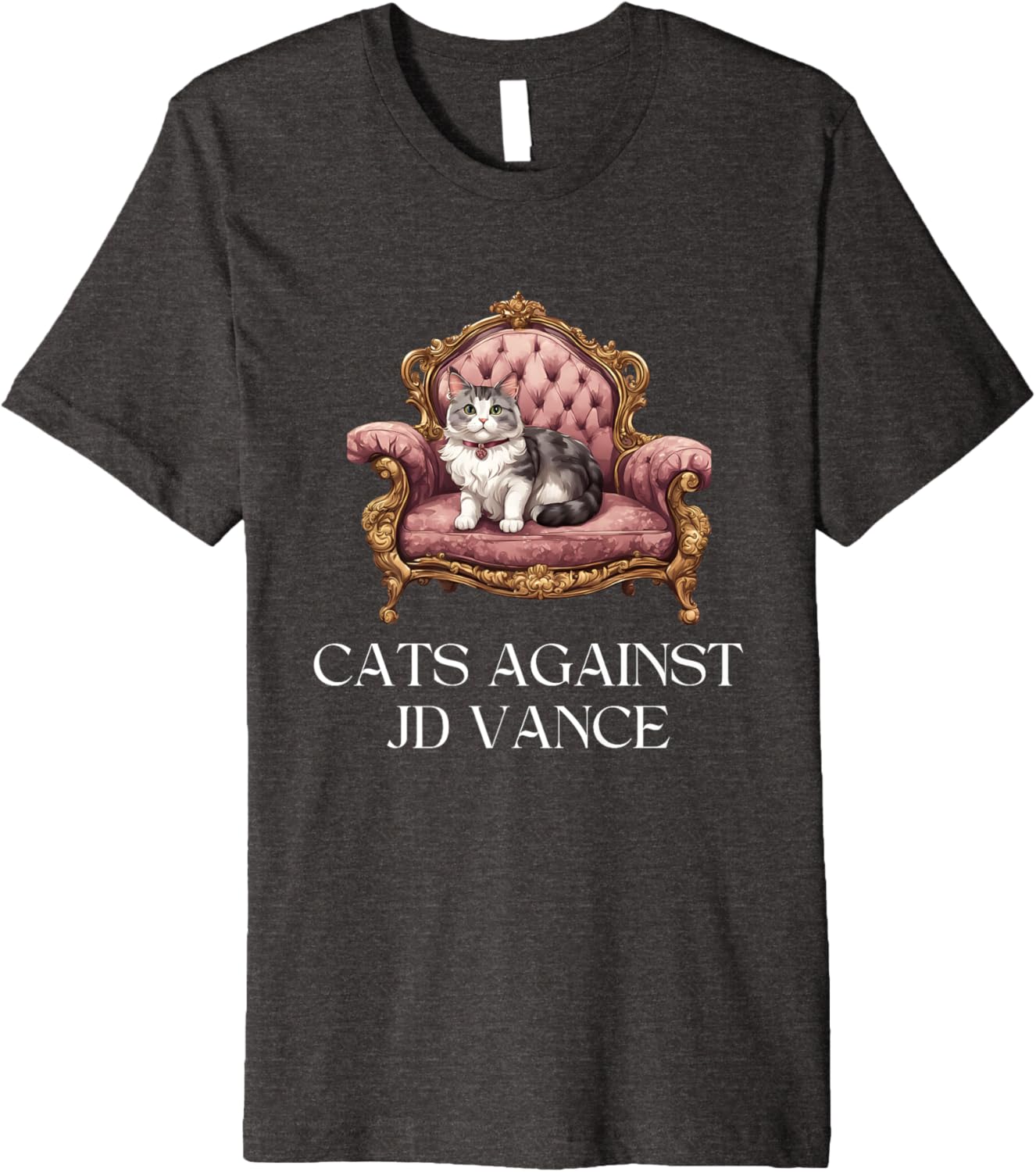 Cats Against JD Vance Childless Cat Lady Couch Liberal Cat Premium Apparel | Best Seller Pick
