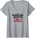 Womens CASE IH - International Harvester V-Neck Apparel | US Viral Style | Perfect Gift Idea