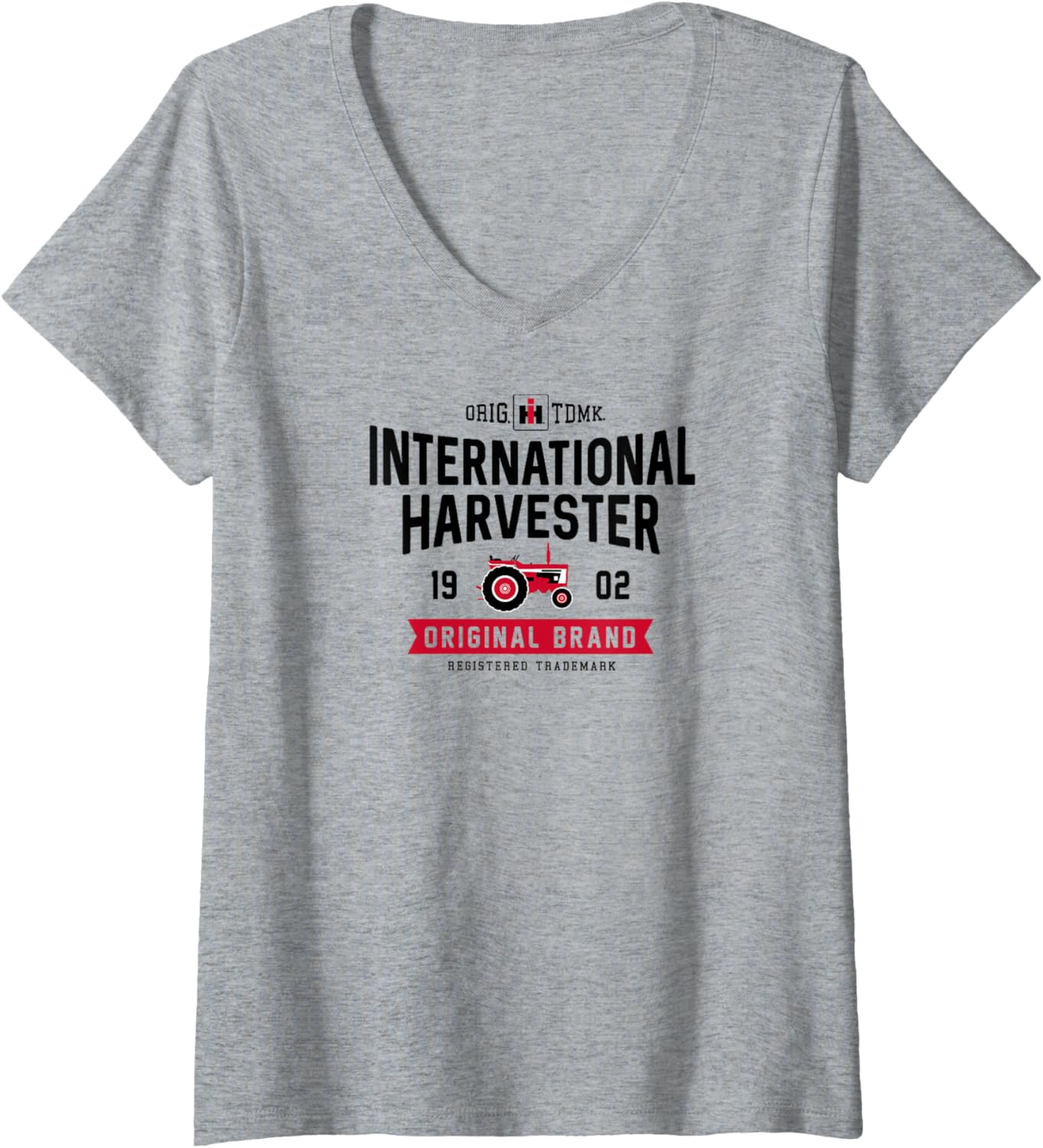 Womens CASE IH - International Harvester V-Neck Apparel | US Viral Style | Perfect Gift Idea