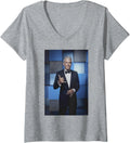 Womens Anthony Bourdain Chef At The Emmys By Michael Grecco V-Neck Apparel | Perfect Gift Idea