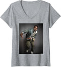 Womens Kanye West LA Photoshoot by Michael Grecco V-Neck Apparel | US Best Seller