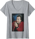 Womens Jim Belushi K-9 Actor Portrait By Michael Grecco V-Neck Apparel | Everyday Casual Wear