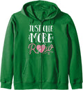 Just One More Row Knitting T-Shirt Yarn Knitter Crochet Zip Hoodie Hoodie | Viral US Pick | High CTR Title