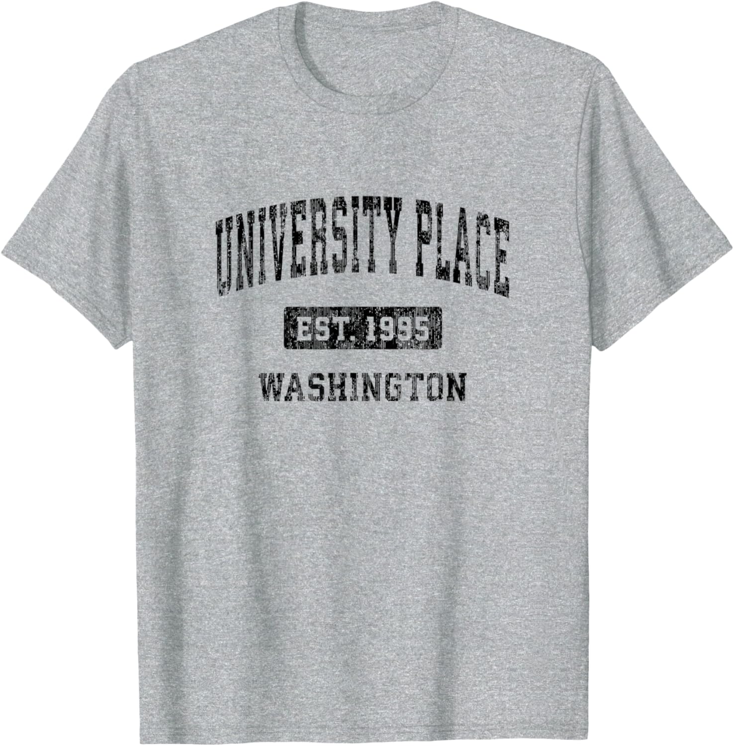 University Place Washington WA Vintage Sports Design Black D Apparel | Top Conversion Title | Aesthetic Casual Look