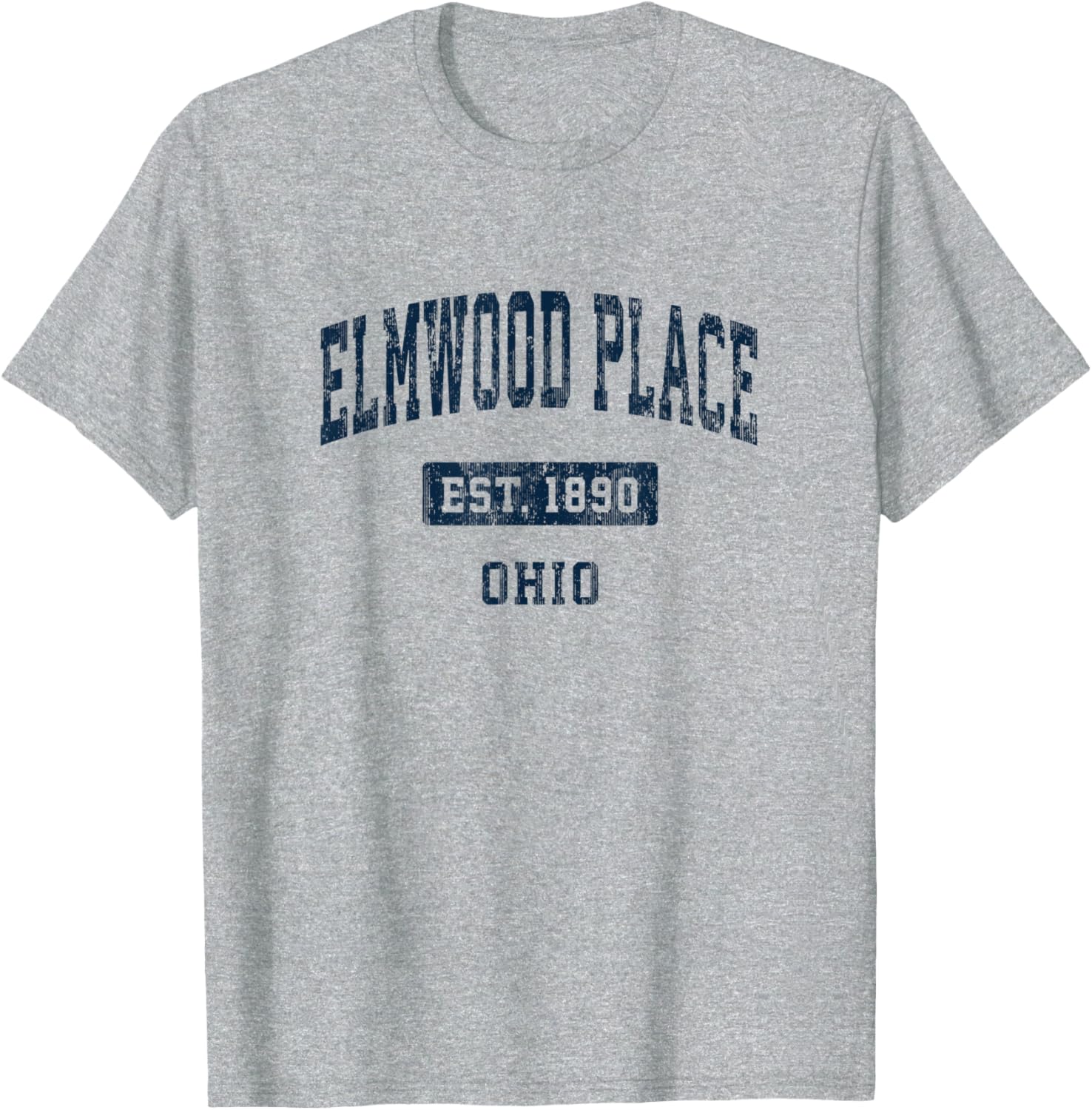 Elmwood Place Ohio OH Vintage Sports Established Navy Design Apparel | Premium Quality | High CTR Boost