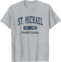 St. Michael Pennsylvania PA Vintage Athletic Sports Design Apparel | US Best Seller