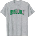 Honolulu Hawaii HI Vintage Athletic Sports Apparel | Viral Streetwear Style