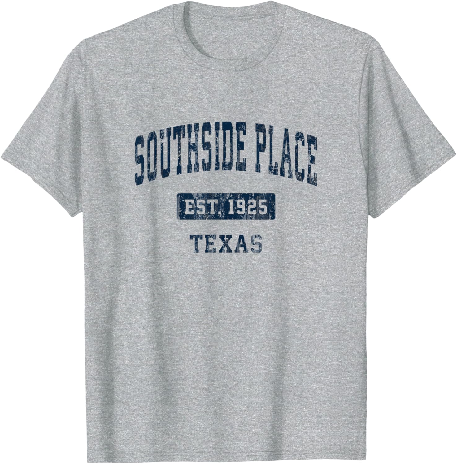 Southside Place Texas TX Vintage Sports Established Navy Des Apparel | US Viral Pick | High CTR Boost