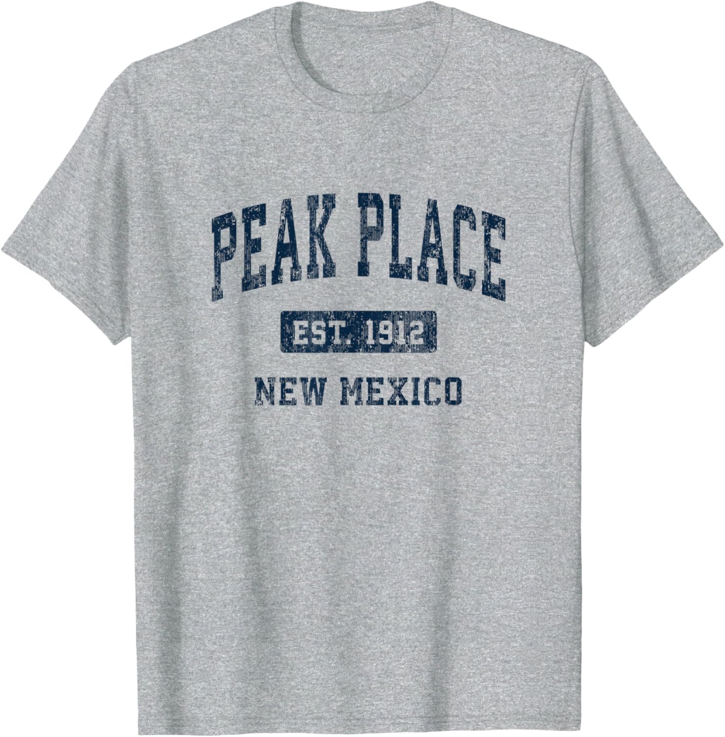 Peak Place New Mexico NM Vintage Athletic Sports Design Apparel | US Viral Pick | Daily Wear Essential
