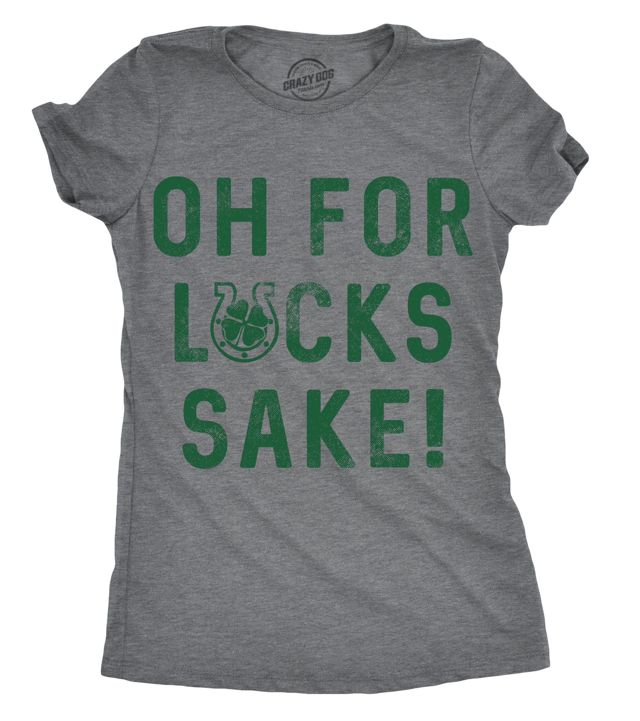 Clover Shirt Lucky Irish Shirt Ireland Drinking T Shirt Ireland Top Women Womens Irish Top Oh for Lucks Sake T shirt Graphic Tee – Aesthetic Look · Top Pick For Any Outfit