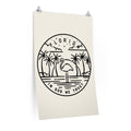 Florida Poster State Design Florida Print Picture Hand Drawn Art Personalization Available Graphic Tee – Warm & Stylish · Perfect For Daily Wear