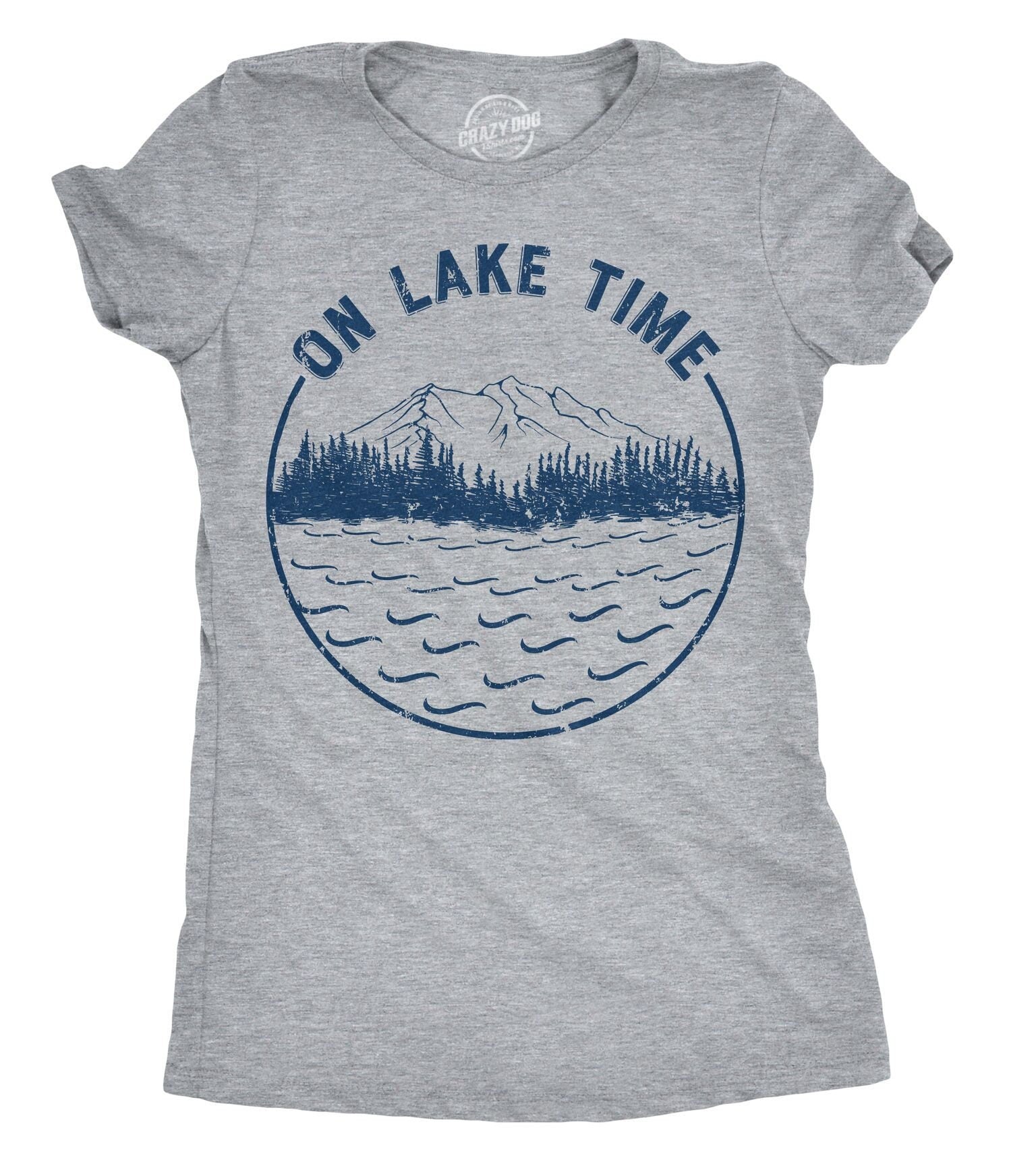 Lake Shirt Camping Gear Camping Gift Womens Camping T Shirt Happy Camper T shirt Funny Camping Shirt For Women On Lake Time Shirt Graphic Tee – Fan Favorite · Perfect For Daily Wear