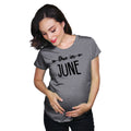 Due in June Shirt June Baby Shirt Maternity Due Date Shirts Funny Maternity Shirt Funny Pregnant Shirt Baby Announcement Shirt Graphic Tee – Feel-Good Design · High-Quality Print