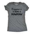 Grandma Gifts Grandma Shirt Nana Tshirt Gift For Grandma Happiness Is Being A Maw Maw T shirt Funny Grandma Shirt Grammy T Shirt Graphic Tee – Cozy Vibes · Must-Have Style