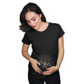 Halloween Maternity Shirt Glow In the Dark Ink Spider Web Pregnancy Halloween Pregnant Gift Halloween Costume Pregnant Mom To Be Shirt Graphic Tee – Soft Feel · High-Quality Print