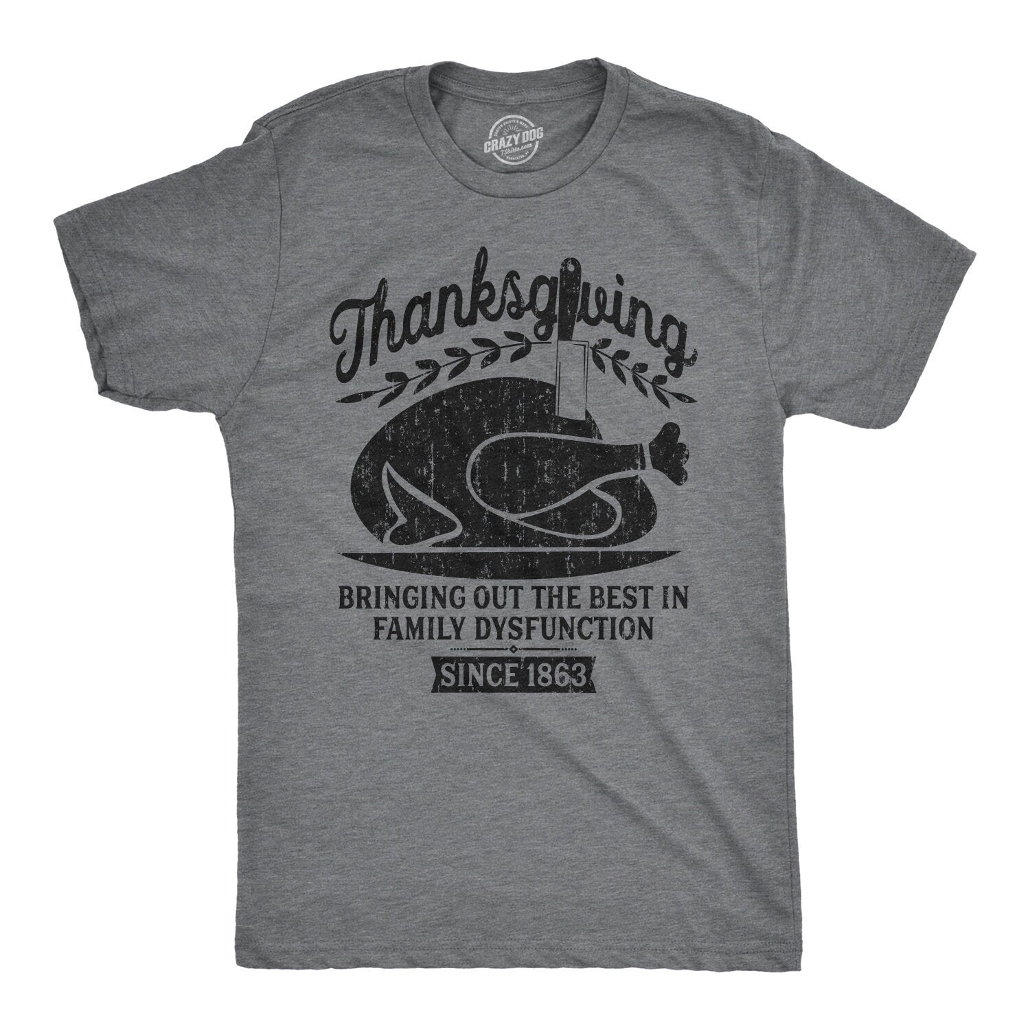 Mens Tacky Christmas T Shirt Funny Thanksgiving Tshirts Funny Family Shirt Thanksgiving Bringing Out The Best In Family Dysfunction Graphic Tee – Everyday Comfort · Perfect For Daily Wear