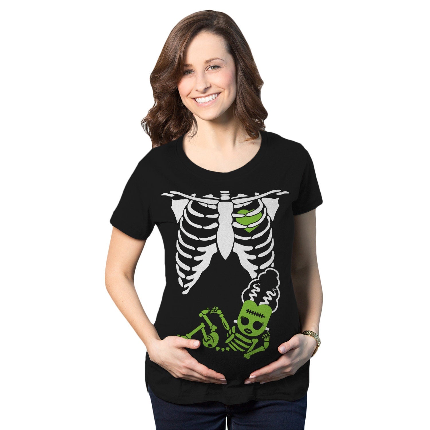 Bride Of Frankenstein Skeleton Maternity Shirt Funny Pregnancy Shirt Funny Pregnant Shirt Halloween Maternity Shirt Maternity Costume Graphic Tee – Everyday Comfort · Trending Graphic Apparel