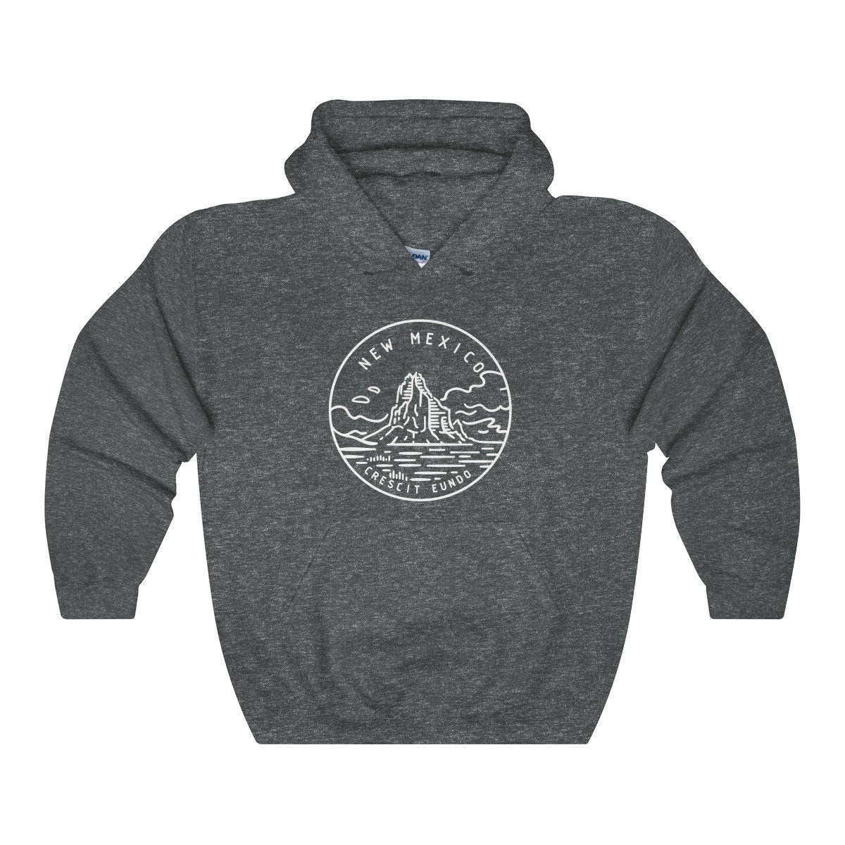 New Mexico Hoodie State Design Adult Unisex New Mexico Sweatshirt Personalization Available Hoodie – Feel-Good Design · Perfect For Daily Wear