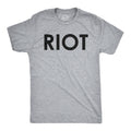 RIOT T shirt Political Shirts Protester Shirts Anti Trump Shirt Rebel T Shirt Cool Shirt Mens Graphic Tees Anti Government Graphic Tee – Bold Style · Perfect For Daily Wear