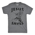 Jesus Saves Hockey T Shirt Mens Hockey Shirt Mens Sports T Shirt Sports Tee Gifts for Guys Gift for Hockey Player Jesus Shirt Goalie Graphic Tee – Easygoing Wear · Trending Graphic Apparel