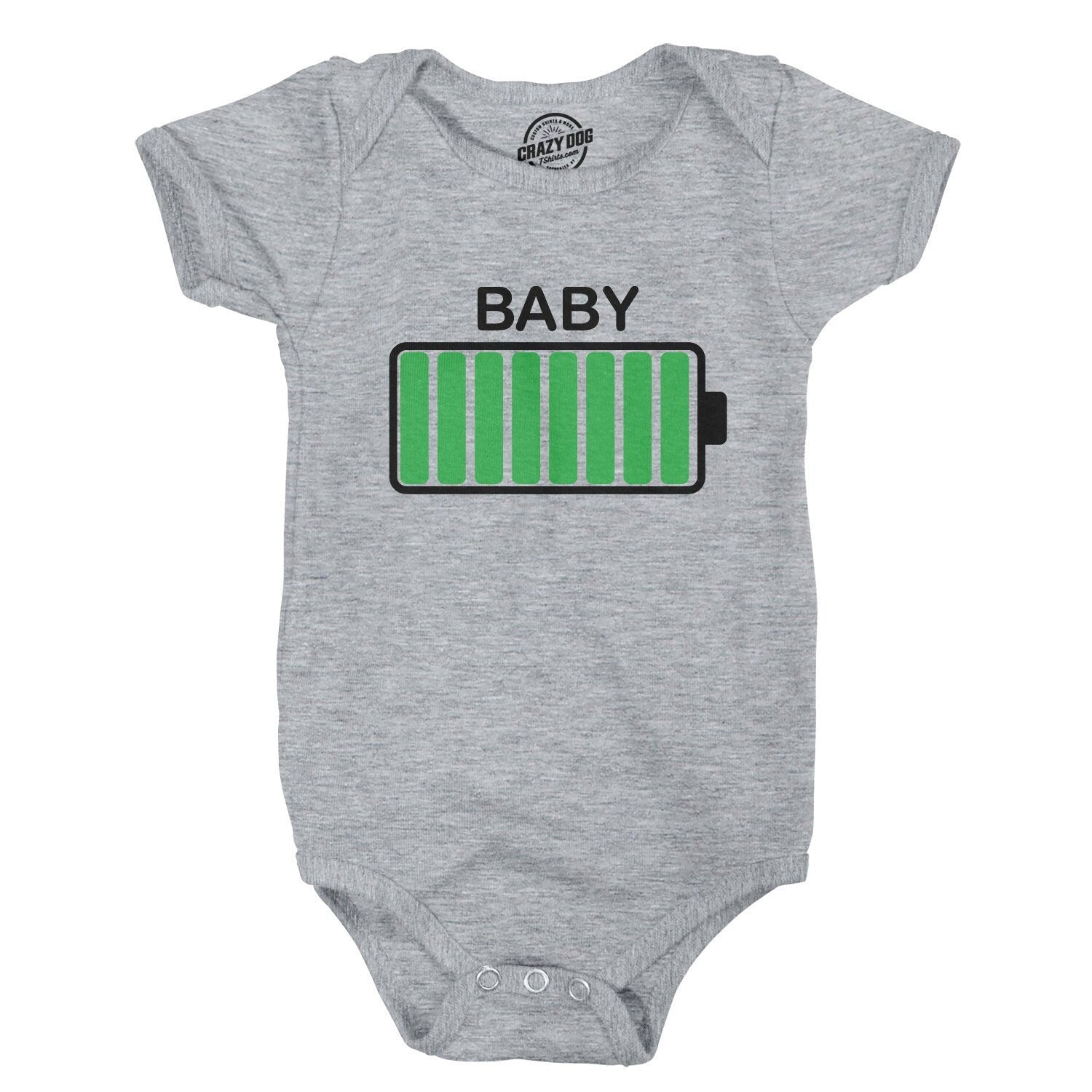 Baby Battery Shirt Baby Underwear Battery Logo Romper Infant Wear Funny Baby Clothes Baby Battery Cute Romper Funny Romper Graphic Tee – Warm & Stylish · Trending Graphic Apparel