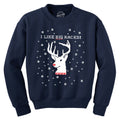 Ugly Sweater Ugly Christmas Sweatshirt Big Racks Sweatshirts Ugly Sweater Party Hunter Sweater Reindeer Sweater Men Sweatshirt – Feel-Good Design · Must-Have Style