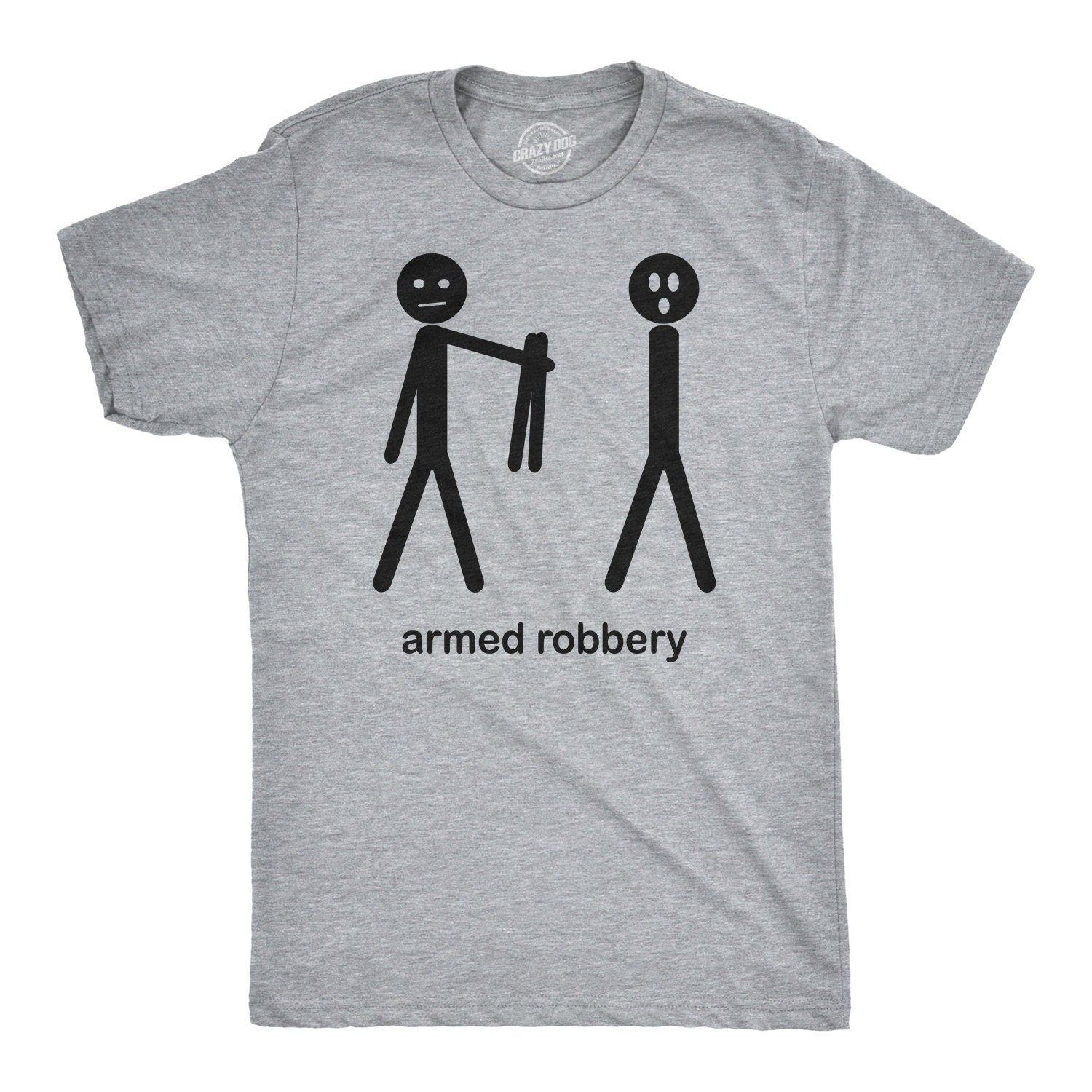 Armed Robbery Stick figure shirt Stick Men Shirt Funny Mens Shirt Sarcastic Shirt For Men Funny Saying Shirts Hilarious Mens Graphic Tee – Easygoing Wear · Must-Have Style