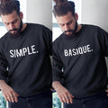 Simple Basique Sweat avec ou sans Capuche Unisexe Graphic Tee – Feel-Good Design · Top Pick For Any Outfit