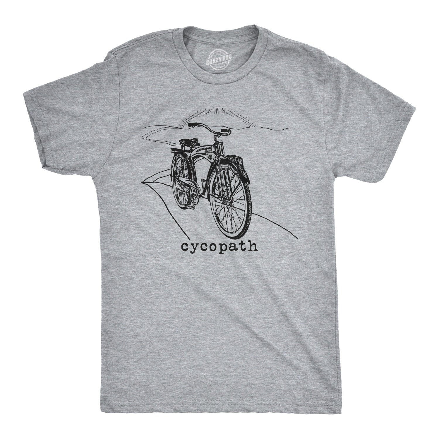 Cycling T Shirts Funny Cycopath Shirt Bicycle Shirt Men Gift for Bikers Biking Gift Cycling Gift Funny Guys Biking Shirt Graphic Tee – Warm & Stylish · Perfect For Daily Wear