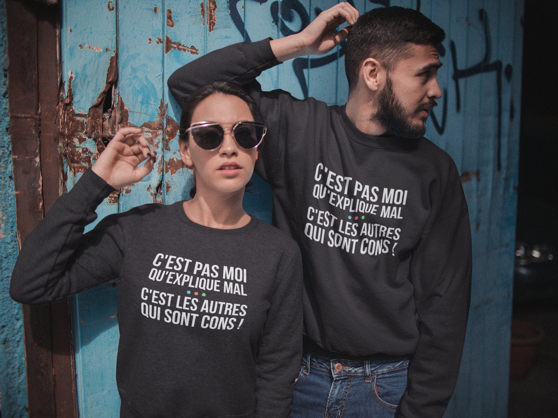 Kaamelott Citation Perceval C39est Pas Moi Qui explique Mal Sweat Unisexe Graphic Tee – Premium Graphic · Top Pick For Any Outfit