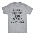 Funny Mens Fishing T shirt Humor Innuendo Angling Shirt Offensive Fisherman Loose Fit Tee Joke Fishing Gifts Reel Expert Tackle Anything Graphic Tee – Soft Feel · Top Pick For Any Outfit