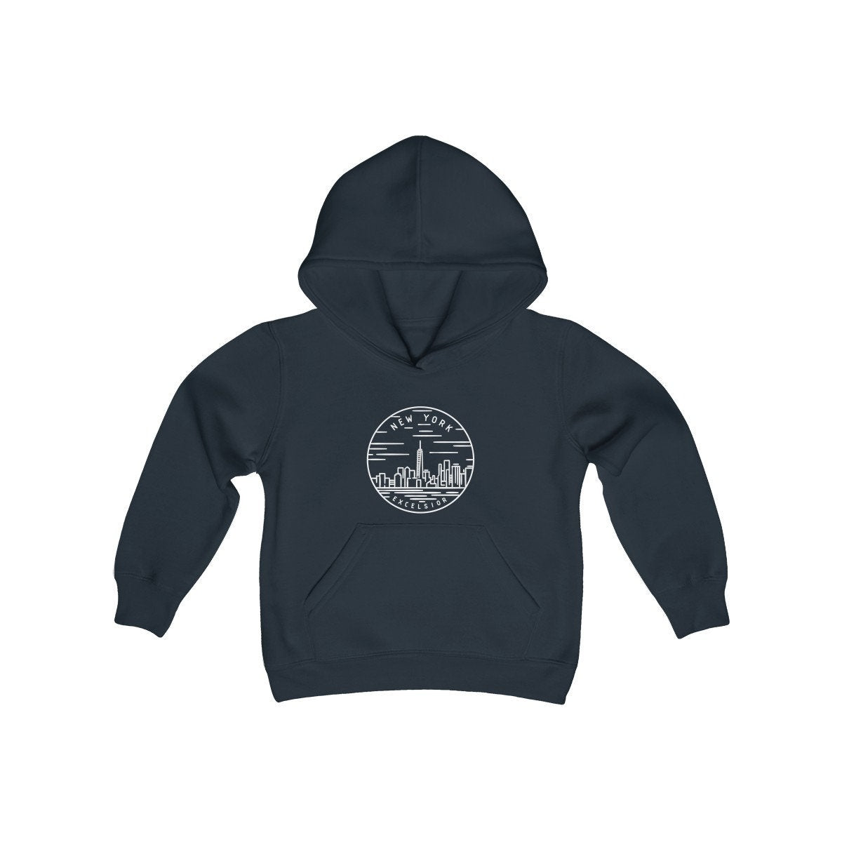 New York Youth Hoodie State Design Unisex New York Kid39s Sweatshirt Personalization Available Hoodie – Everyday Comfort · Trending Graphic Apparel