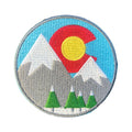 Colorado Patch Snowy Mountains 100 Embroidery Sew or Ironon Colorado Patch 175 or 25 in Graphic Tee – Premium Graphic · High-Quality Print