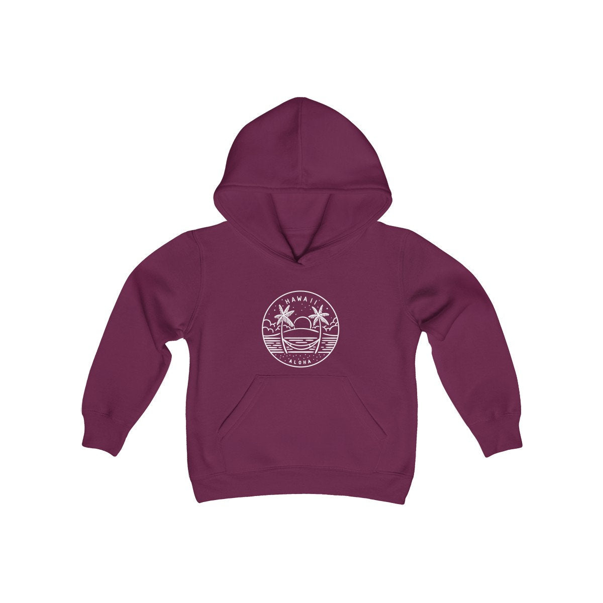 Hawaii Youth Hoodie State Design Unisex Hawaii Kid39s Sweatshirt Personalization Available Hoodie – Warm & Stylish · Must-Have Style