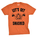 Rude Halloween Shirt Pumpkin Shirt Lets Get Smashed Pumpkin Halloween Funny T Shirt Funny Halloween Shirts Drinking Halloween Shirts Graphic Tee – Premium Graphic · High-Quality Print