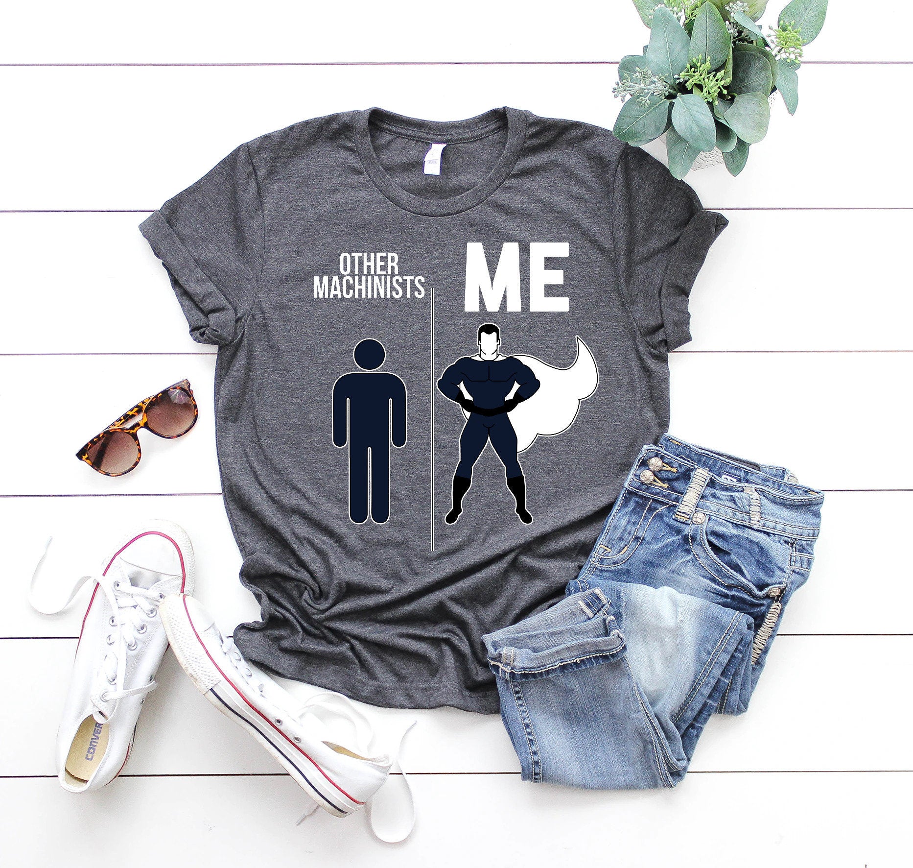 Machinist Gifts Machinist Shirt Machinist Tshirt Machinist Birthday Gifts for Men and Women Graphic Tee – Fan Favorite · High-Quality Print