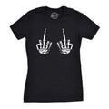 Bones Middle Finger Shirt Halloween Shirt Women Black Spooky Shirt Funny Halloween Shirt Halloween Costume Skeleton Shirt Girls Graphic Tee – Easygoing Wear · Perfect For Daily Wear