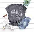 Moving to California Gifts Moving to California Shirt Moving to California Tshirt Moving to California Birthday Gifts for Men and Women Graphic Tee – Easygoing Wear · Top Pick For Any Outfit