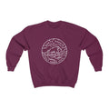 North Dakota Sweatshirt State Design Adult Unisex Crewneck North Dakota Sweatshirt Personalization Available Sweatshirt – Feel-Good Design · High-Quality Print