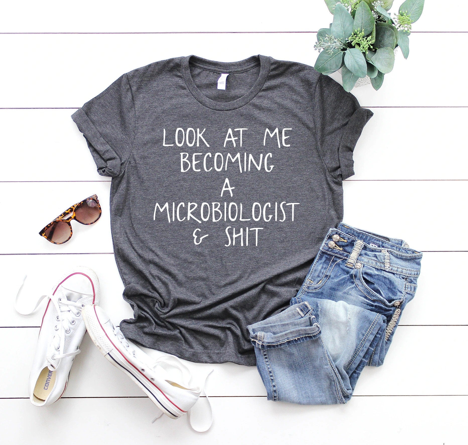 Microbiology Gifts Microbiology Shirt Microbiologist Tshirt Microbiology Birthday Gifts for Men and Women Graphic Tee – Fan Favorite · High-Quality Print