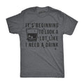 Beginning To Look Like I Need A Drink Christmas Shirt Men Winter Christmas Shirt Xmas Shirt Rude Christmas Offensive Xmas Gifts Graphic Tee – Aesthetic Look · High-Quality Print