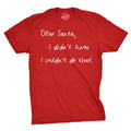 Funny Christmas ShirtDear SantaDidnt Know You Couldnt Do ThatChristmas Shirt Funny Shirt Offensive Xmas GiftsFunny Sarcastic Christmas Graphic Tee – Fan Favorite · High-Quality Print