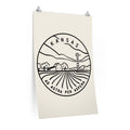 Kansas Poster State Design Kansas Print Picture Hand Drawn Art Personalization Available Graphic Tee – Premium Graphic · Must-Have Style