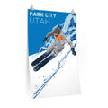 Park City Utah Poster Print Premium Art Snow Ski Park City Poster Personalization Available Graphic Tee – Everyday Comfort · High-Quality Print