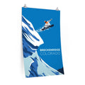 Breckenridge Colorado Poster Print Premium Art Snowboard Breckenridge Poster Personalization Available Graphic Tee – Soft Feel · Great Gift For Fans
