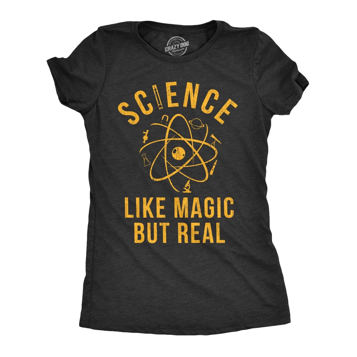 Science Shirt Women Science Like Magic But Real Shirt Funny T Shirt Nerdy Shirt Women Atom Shirts Funny Shirts Teacher Gifts Atom Graphic Tee – Bold Style · Great Gift For Fans
