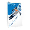 Snowmass Colorado Poster Print Premium Art Snow Ski Snowmass Poster Personalization Available Graphic Tee – Warm & Stylish · Perfect For Daily Wear